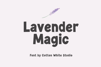 Lavender Magic Font: Elegant & Creative Design Ideas