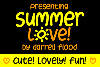 Summer Love Font – Beautiful Script for Creative Projects